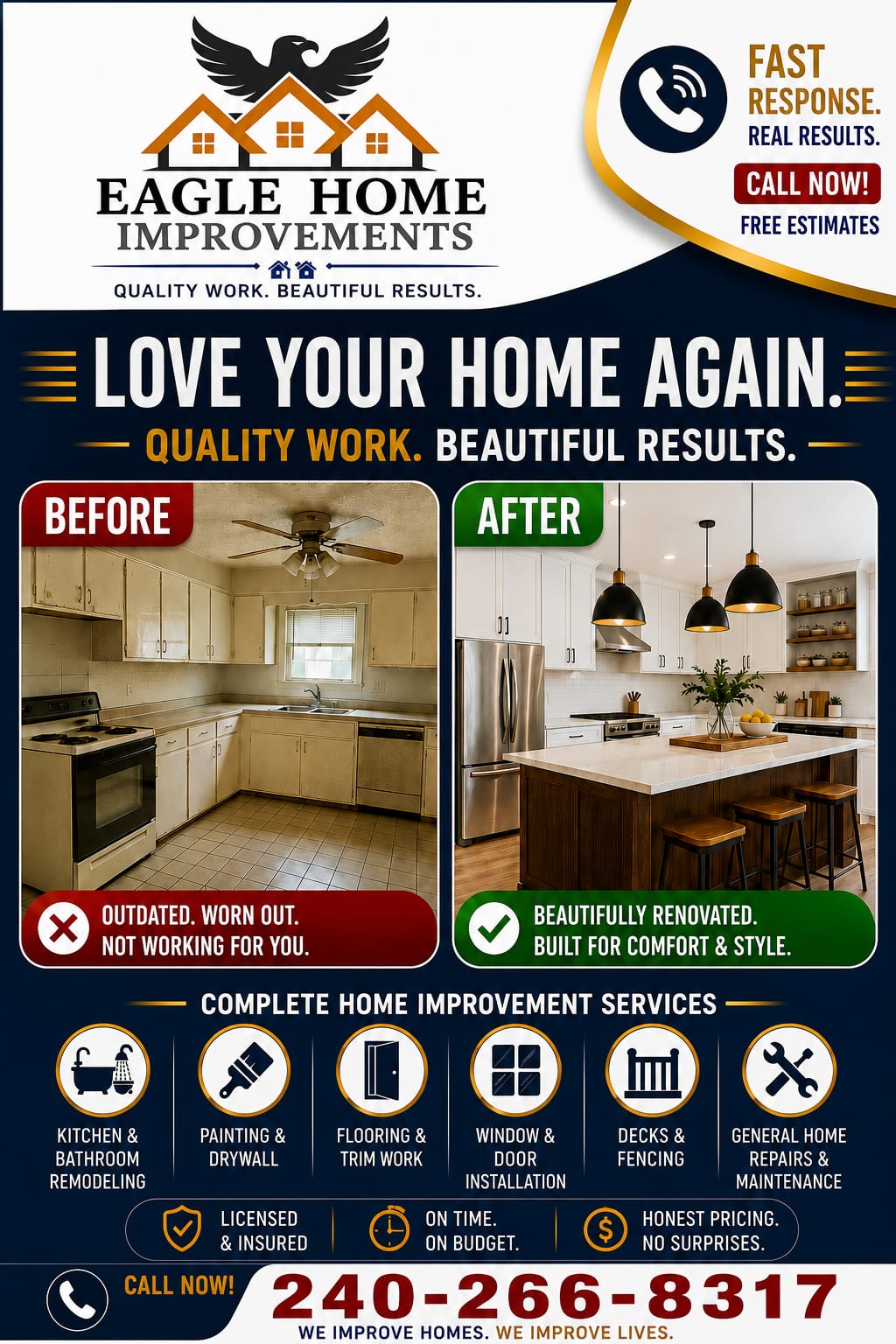 🏡✨ Your Dream Home Starts with One Call!  Is your home outdated,